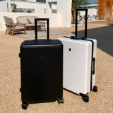 Прочный вместительный и большой чемодан с молнией для путешествий, изысканный стиль, 26 дюймов