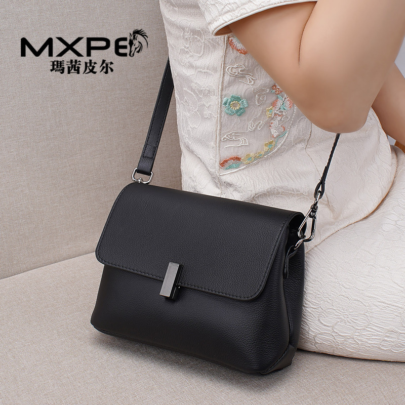 Genuine Leather Women's Small Shoulder Bag Soft Leather 2026 New Autumn and Winter Fashion High-End Double-Layer Women's Bag Single Shoulder Crossbody Bag Genuine Leather Women's Small Shoulder Bag Soft Leather 2026 New Autumn and Winter Fashion High-End Double-Layer Women's Bag Single Shoulder Crossbody Bag