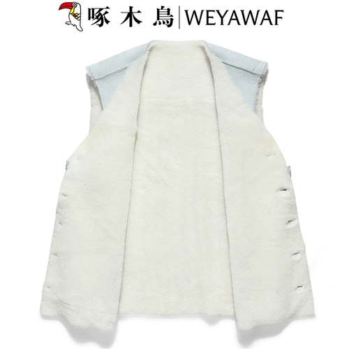 Демисезонная шерстяная удерживающая тепло куртка, мужской жилет, для среднего возраста, увеличенная толщина, из натуральной кожи