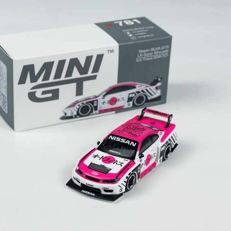 Mini Gt 1:64 # 781 Nissan lb S15 Silvia Alloy Car Model