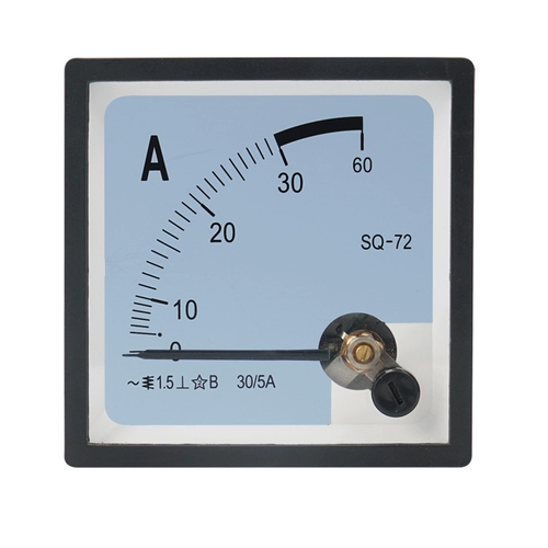 Eliko SQ-72 Указатель ток тока переменного тока измеритель Метр Механический заголовок с прямым проходным трансформатором