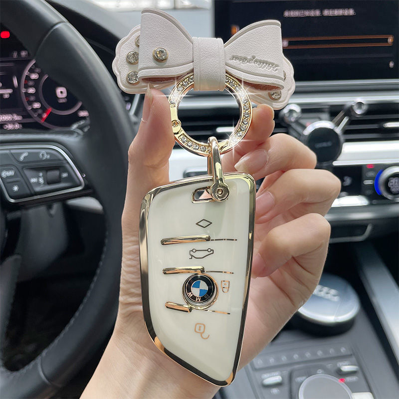 Dedicated 2021 new BMW3 series key case 5 series 1 series X3 new three series 325li blade X5 car female case buckle