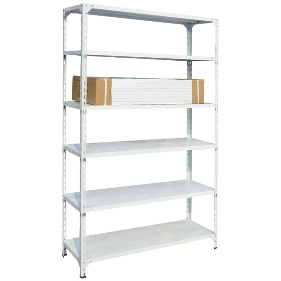 DM angle steel shelf custom 1.5 meter long iron shelf household storage room multi-layer simple storage rack underwear shelf