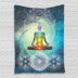 Ấn Độ Đông Nam Á Phật Tapestry Treo Phòng ngủ Trang trí phòng Yoga Thiền Tapestry Living Hall Rèm vải Khăn trải bàn tấm vải treo tường Tapestry