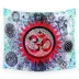 Đông Nam Á Ấn Độ Mandala in màn trang trí tường trang trí màu xám xám rèm vải khăn trải bàn thảm treo tường vintage Tapestry