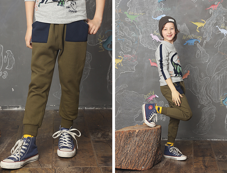 Pantalon garcon KC0552 en flanelle - Ref 2054374 Image 31
