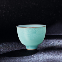  Dongdong Celadon Kung Fu tea cup Rich product cup Ceramic teacup Master tea cup