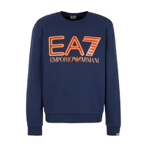 EMPORIO ARMANI Armani EA7 2024 Autumn Mens Cotton Round Neck Fitness Training Sweatshirt