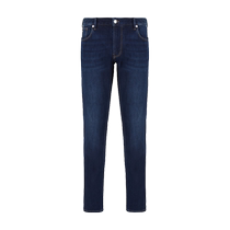 EMPORIO ARMANI Armani 2024 Autumn New Chinese Valentines Day Limited Edition Mens Pure Cotton Slim Jeans