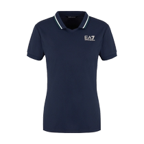 EMPORIO ARMANI Armani EA7 2024 Summer Womens VENTUS7 Short-Sleeved Golf Polo Shirt
