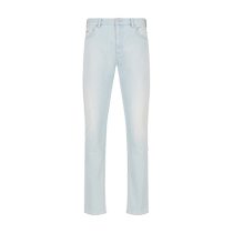 EMPORIO ARMANI Amari 2024 Summer men pur coton avec un crayon bas waist jeans Officiel