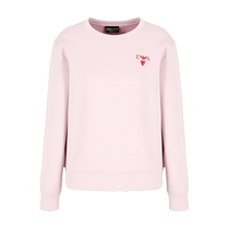 EMPORIO ARMANI Armani 2024 Autumn New Chinese Valentines Day Limited Womens Love Embroidered Sweatshirt