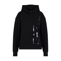 EMPORIO ARMANI Armani EA7 2024 new womens cotton heavyweight fitness training sweatshirt