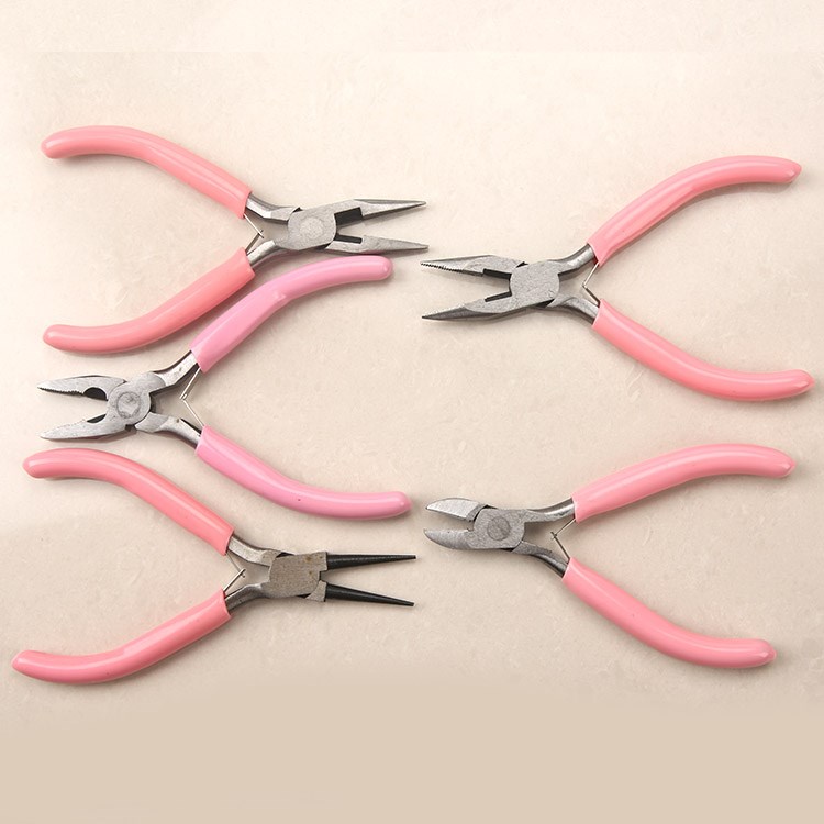 Scissors repair sheet Hole Machine Sharp Mouth Pliers Jewellery Handmade DIY With Children Ornament Diy Tool Pliers Roll Pliers