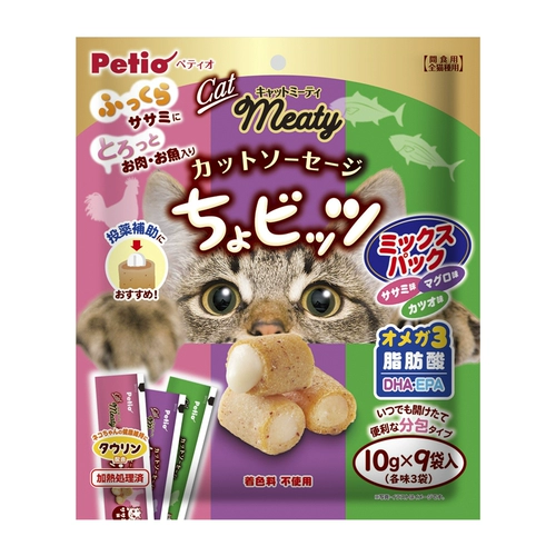 Японское петликовое кошачье закуски кошачья печенье с зачищенным мясо