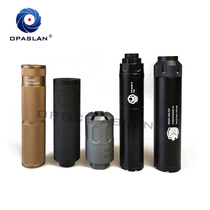 NERF14 reverse tooth SOCOM silencing SLR Jinming 12 generation AK metal silencer accessories ACR hat fire KSC