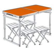 1 m stall table folding portable push table stalls small table folding table and chair outdoor portable