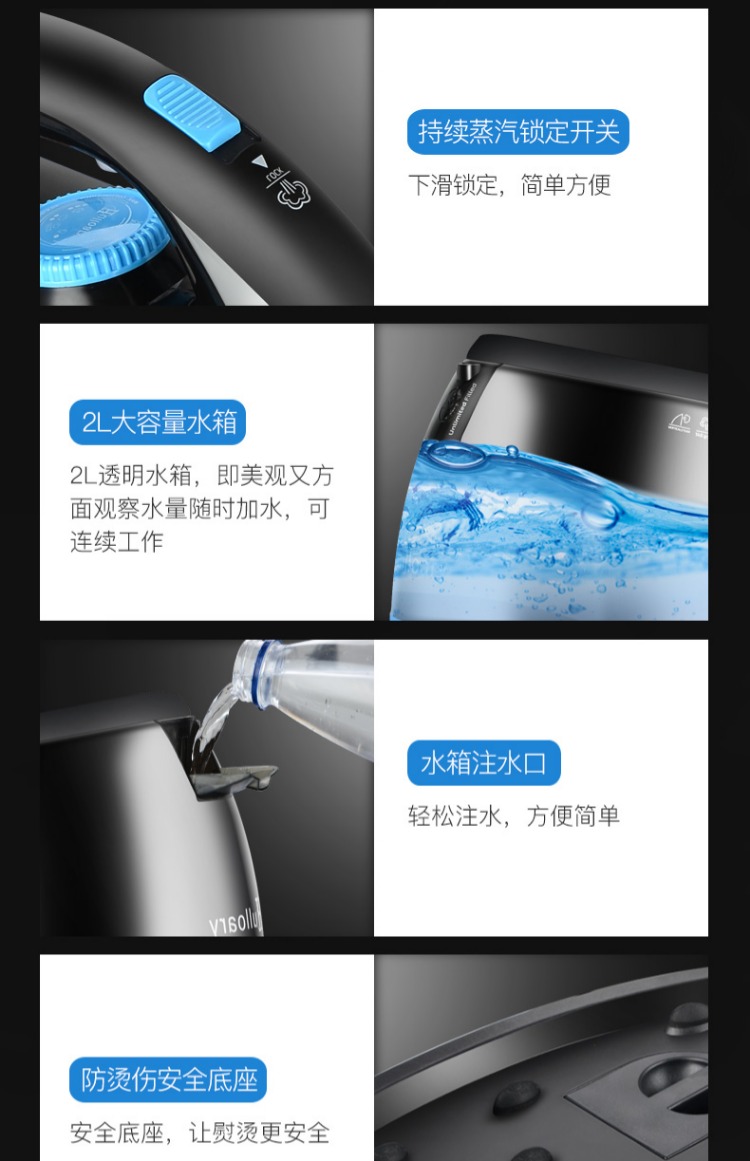 bàn là du lịch Bình hơi nước điện cửa hàng quần áo rèm cửa giặt khô công nghiệp đặc biệt sắt treo máy nóng nồi hơi kiểu cũ - Điện sắt bàn ủi hơi nước cầm tay panasonic
