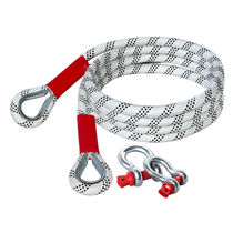 Xinjiang Tibet car trailer rope pull rope 20 tons anti-impact off-road rescue rope 5 meters 8 meters thick and durable small