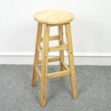 Столковое стуловое кресло с твердым деревом высокого стула европейское и американское батон