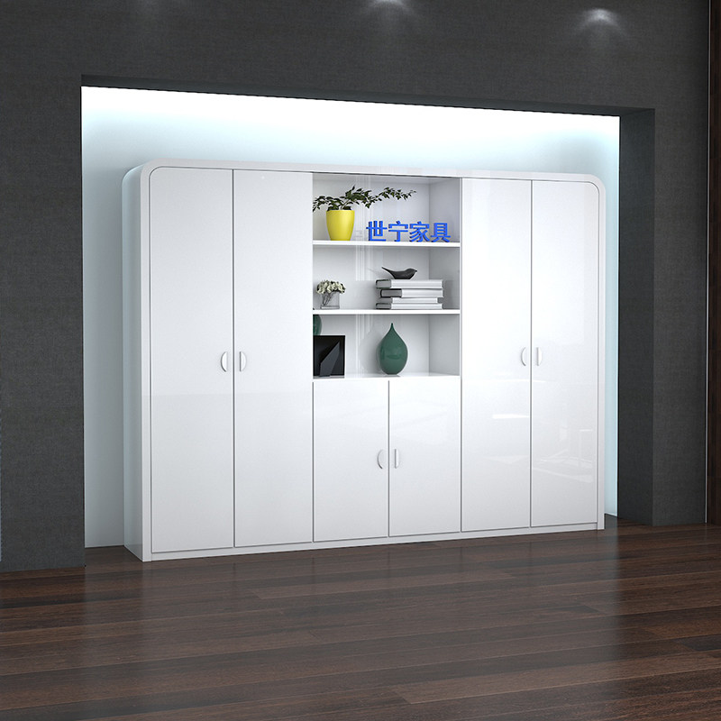 Shining office furniture fashion combination file cabinet decorative cabinet simple modern bookcase paint file cabinet file cabinet