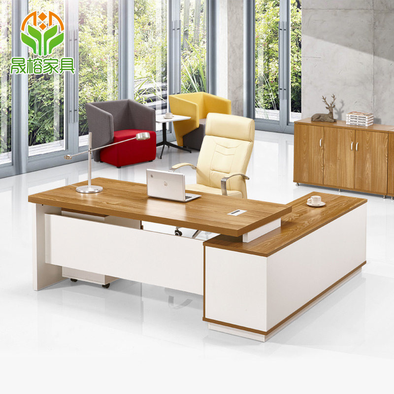 Manager Desk Boss Desk Fashion Office Furniture Modern Board Executive Desk Boss Desk Chair Combination Executive Desk