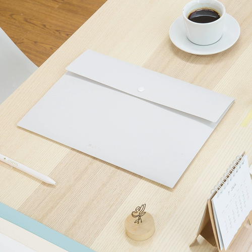 [LESU] Delixin Buckle Bag Color A4 File File File Bag Студенческие тестовые документы для организации Office