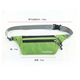 Спортивная универсальная поясная сумка подходит для мужчин и женщин, дорожное водонепроницаемое невидимое снаряжение, черный ремень, для бега, новая коллекция