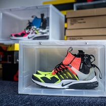  Red ant 7E sneakers storage box shoe box AJ basketball shoes transparent magnet Gaobang anti-oxidation acrylic dust tide