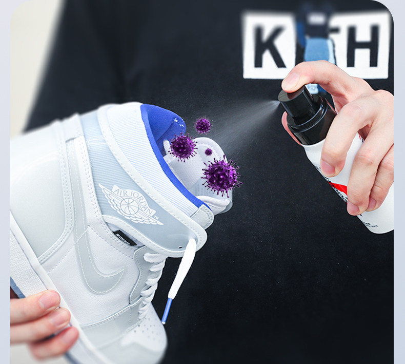 Дезодорант для обуви white hot球鞋袜除臭喷雾空气清新剂 洗鞋神器鞋去脚臭喷剂