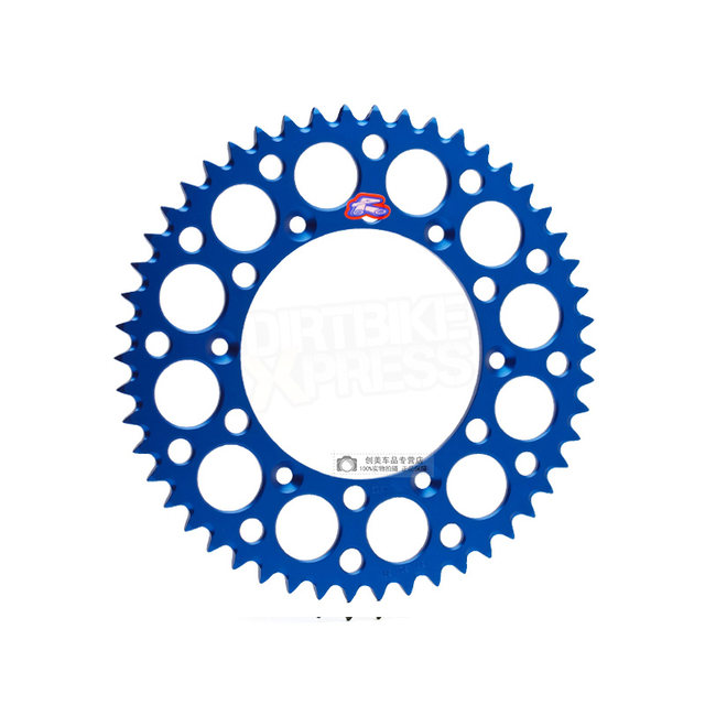 Genuine Renthal Motorcycle Sprocket Motorcycle Parts Rear Gear Plate Off-Road Large Sprocket R Brand Alloy Ktmcrf
