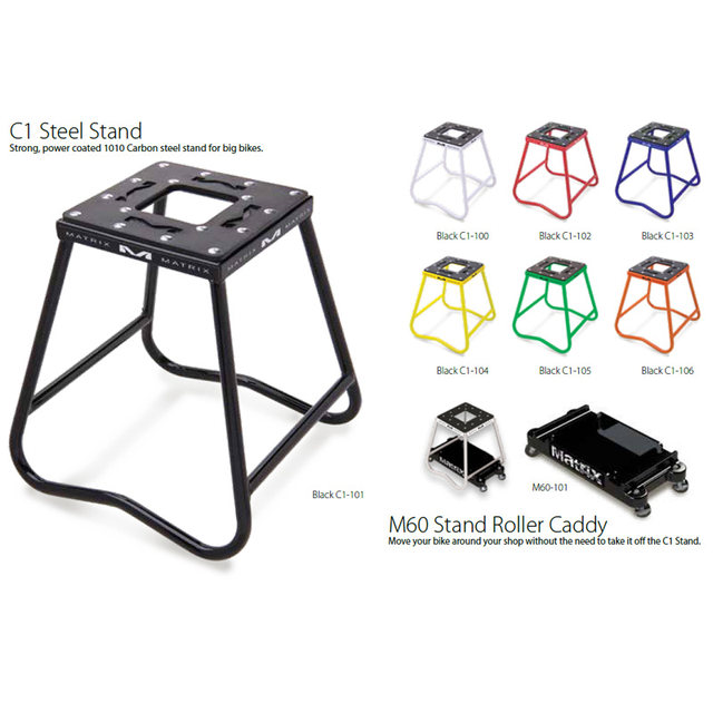 Genuine American Matrix Motorcycle Parking Stool Racing Repair Parking Bench Carbon Steel Off-Road Vehicle Stand C1