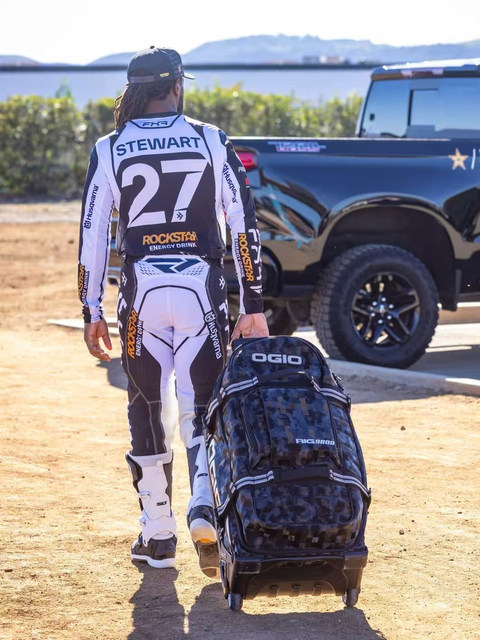 American Ogio 9800 Motorcycle Equipment Bag, Off-Road Protective Gear Bag, Ski Downhill Mx Multi-Functional Trolley Bag