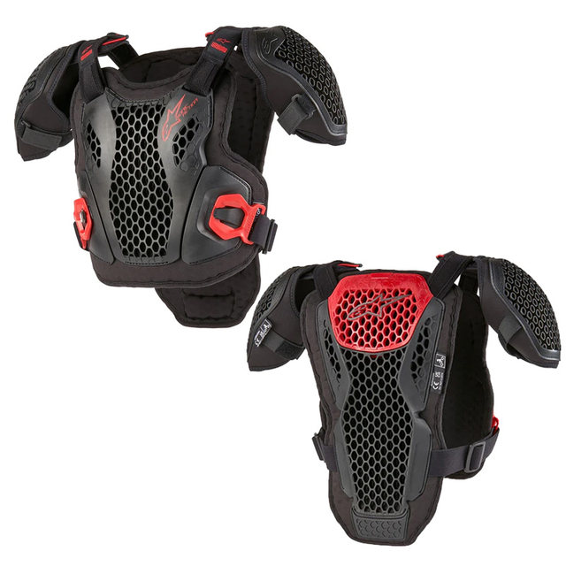 Italian A-Star Kidsren's Motorcycle Armor, Off-Road Cycling Youth Anti-Fall Breathable Balance Bike Chest Protector