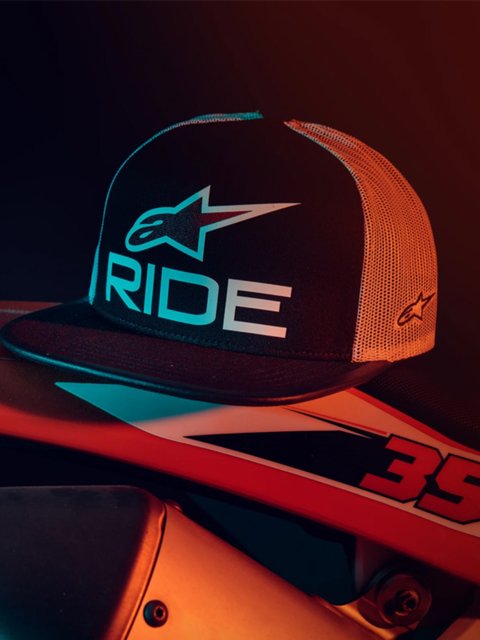 2024 Italian Alpinestars Motorcycle Baseball Cap Sports Casual Embroidered Hat