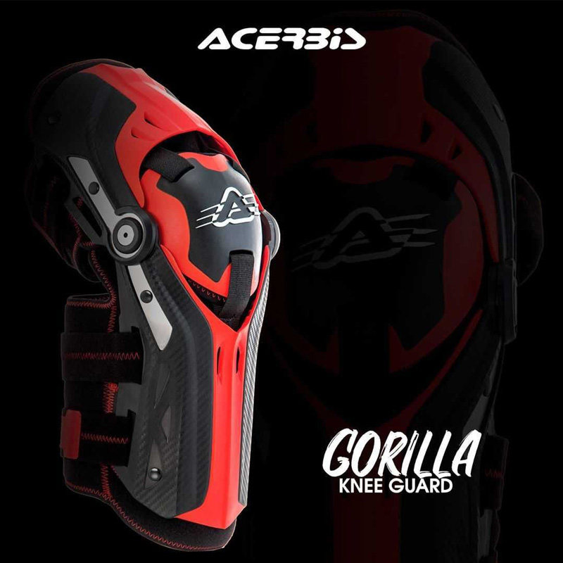 Italian acerbis Acibes cross country mores riding kneecap mechanical leg active shaft anti-fall protector legs
