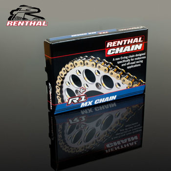 British Hiphal Off-Road Motorcycle Chain Racing Transmission Competitive Chain 520 Imported Field Forest Track Lightweight