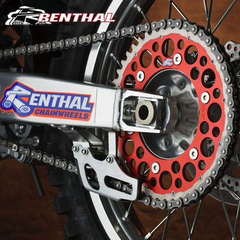 British Imported R Brand Renthal Off-Road Motorcycle Chainring Double-Layer Steel-Clad Aluminum Rear Large Chainring Rear Chainring Sprocket