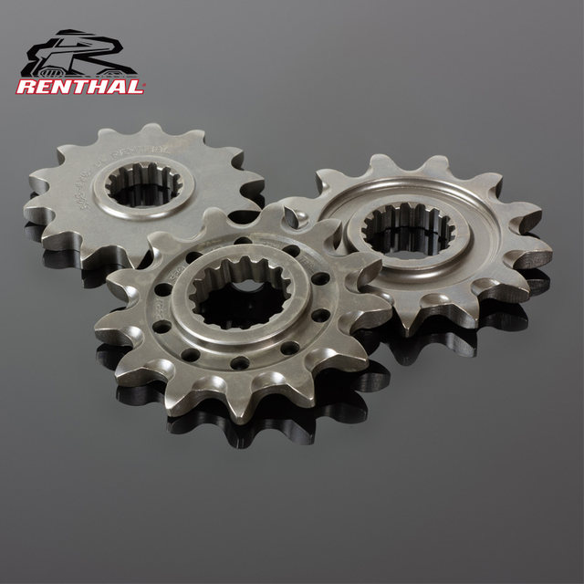 British Renthal Off-Road Motorcycle Small Chain Plate Is Suitable for Honda Yamaha Kawasaki Suzuki Ktm Front Chainrings