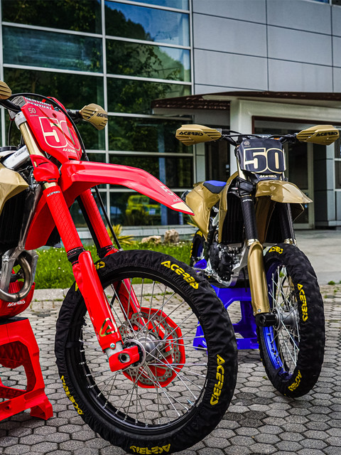 Italian Imported Acerbis Off-Road Motorcycle Body Panels, Exterior Plastic Parts, Full Body Panels, and Fairings