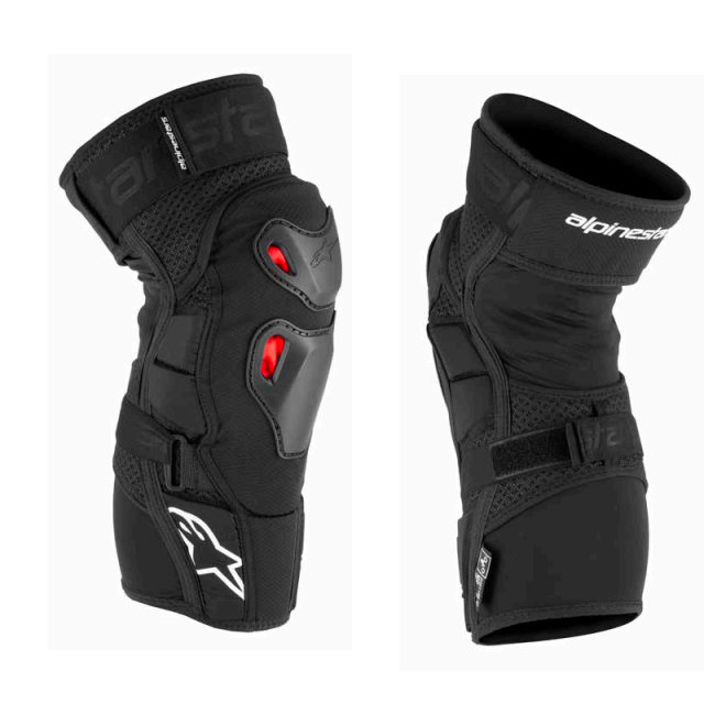A star off-road motorcycle riding knee pads and elbow pads
