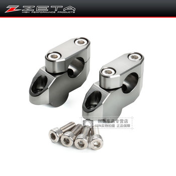 Japanese Zeta Off-Road Motorcycle Handlebar Riser Modification Kit for Non-Reducing Handlebars, Used to Raise and Move the Handlebars Forward