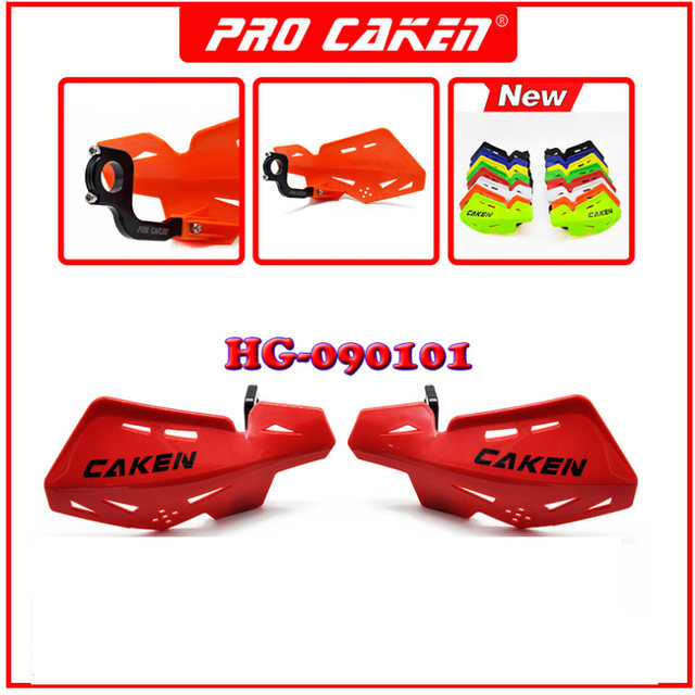Caken Modified Off-Road Motorcycle Accessories, Universal Handlebar Handguards, Wind Protection, Cnc Bracket, Anti-Fall Bow Guard