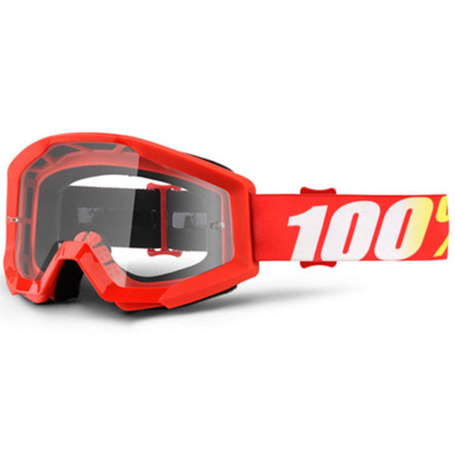 100% goggles with 100% strata coating for fast drop