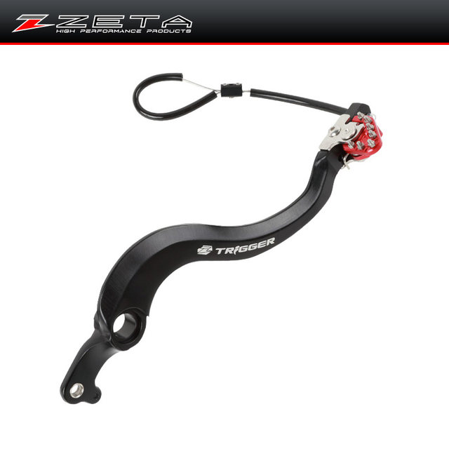Japanese Zeta Off-Road Motorcycle Modified Brake Lever Adjustable Brake Pedal Anti-Fall Racing Modification Cnc