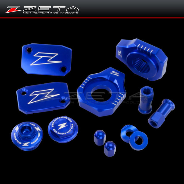 Japanese Imported Zeta Off-Road Motorcycle Full Vehicle Modification Parts Cnc Decorative Parts Aluminum Alloy Modification Parts for Imported Vehicles