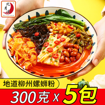 Beiyue Bay Guangxi snail powder instant food rice noodle screw powder hot and sour powder spicy snail powder 300g bag