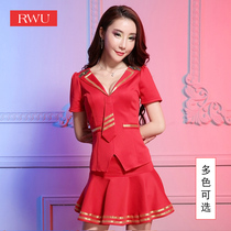 Foot massage technician work clothes 2021 new female sexy club bath massage sauna work clothes ktv work clothes summer