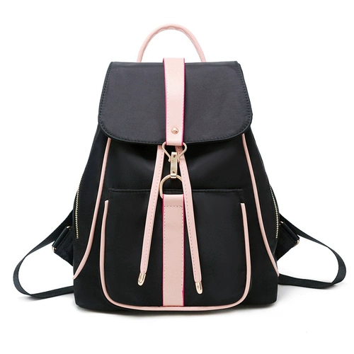 Рюкзак, сумка через плечо, нейлоновая летняя свежая универсальная трендовая барсетка, коллекция 2023, ткань оксфорд, на шнурках