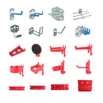 Square hole hole board adhesive hook tool wall hanging board display rack adhesive hook hardware tool rack adhesive hook plastic hanging board adhesive hook